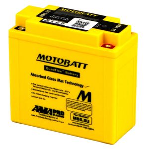 Motobatt MB5.5U QUADFLEX AGM BIKE BATTERY 12V 7AH