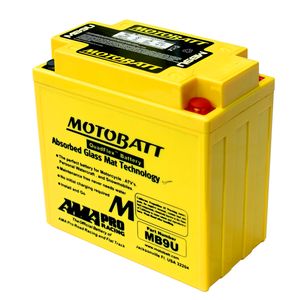Motobatt MB9U QUADFLEX AGM BIKE BATTERY 12V 11AH