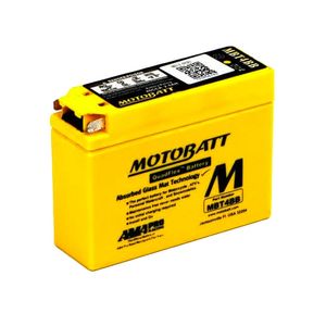 MOTOBATT MBT4BB QUADFLEX AGM BIKE BATTERY 12V 2.5AH