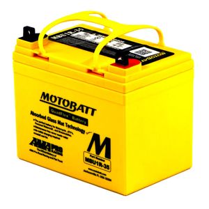 MOTOBATT MBU1R-35 QUADFLEX AGM BIKE BATTERY 12V 35AH
