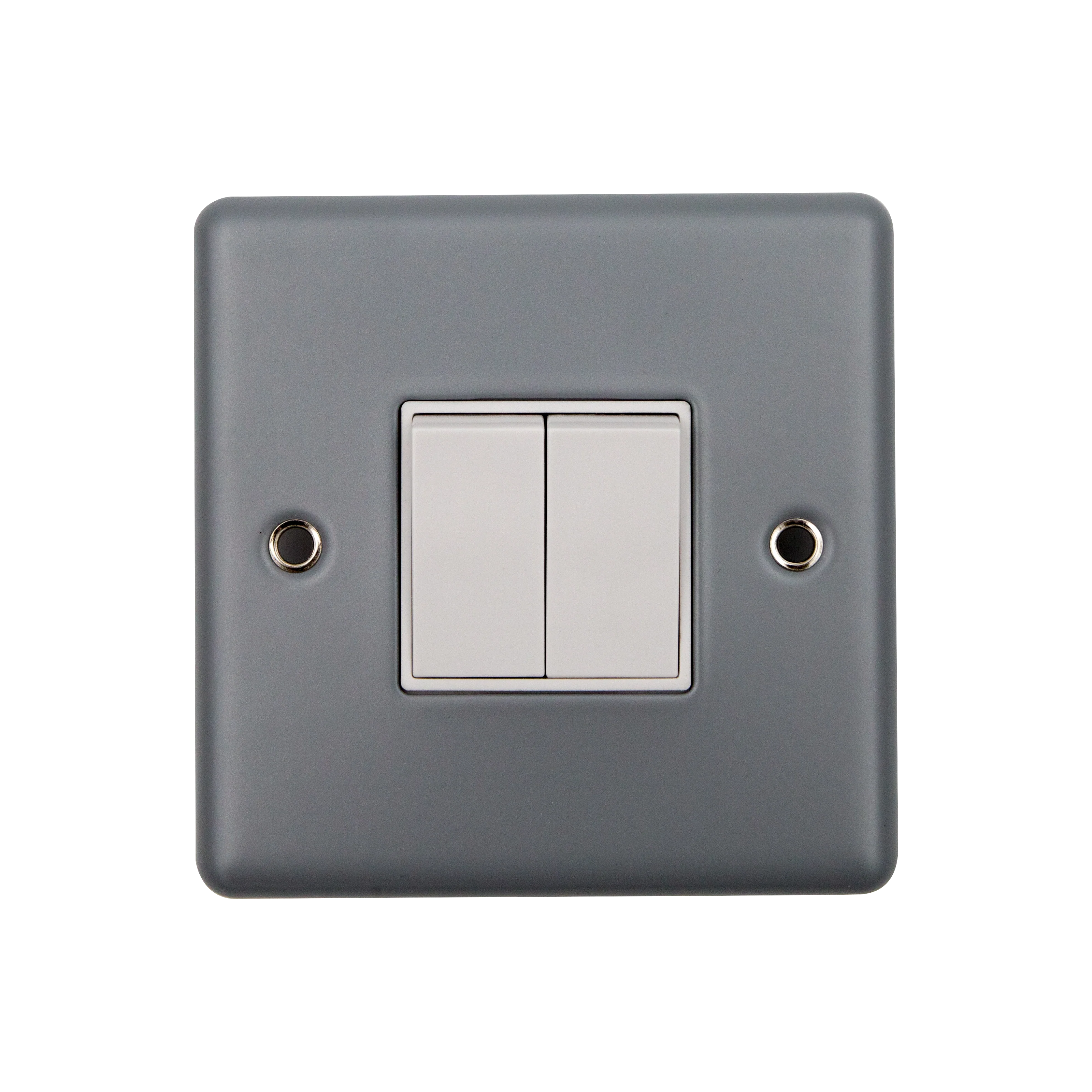 Caradok 2G 2W 10A Switch Metalclad Veritage