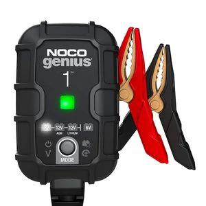 NOCO GENIUS1UK 1A ULTRASAFE 6V / 12V BATTERY CHARGER AND MAINTAINER GENIUS 1