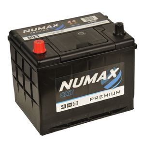 NUMAX 009R PREMIUM CAR BATTERY 12V 55AH