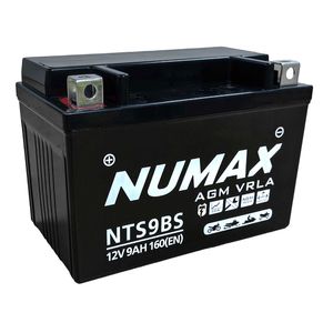 NUMAX NTS9BS AGM MOTORBIKE BATTERY
