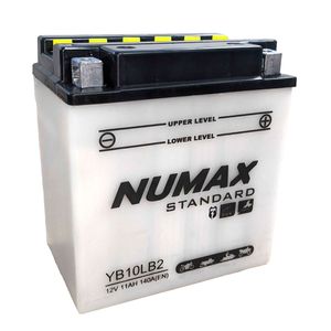 NUMAX YB10L-B2 MOTORBIKE BATTERY 12V 11AH YB10LB2