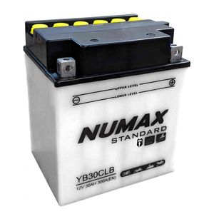 NUMAX YB30CL-B BATTERY 12V 30AH
