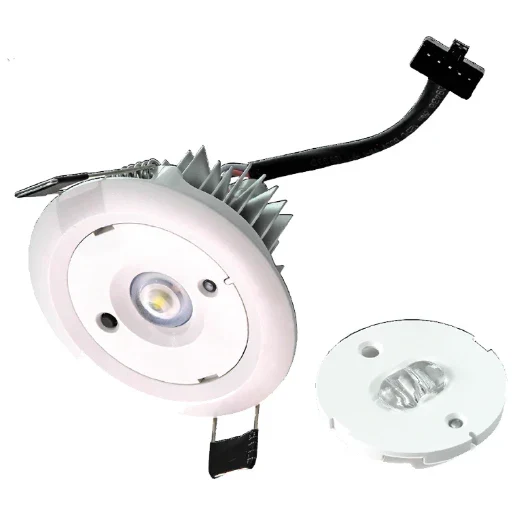 NVC Lighting Syracuse LiFe 3W LED Emergency Downlight Non-Maintained Recessed IP40