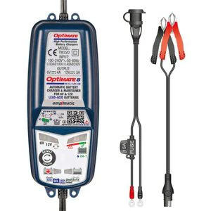 OPTIMATE Optimate 5 6V/12V 4A/3A AmpMatic Battery Charger & Optimiser TM322 OPT5-SEL