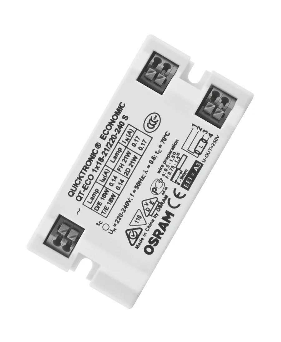 Osram QT-ECO 1x18-21/220-240 S QUICKTRONIC ECONOMIC | ECG for FL 7 mm and CFL