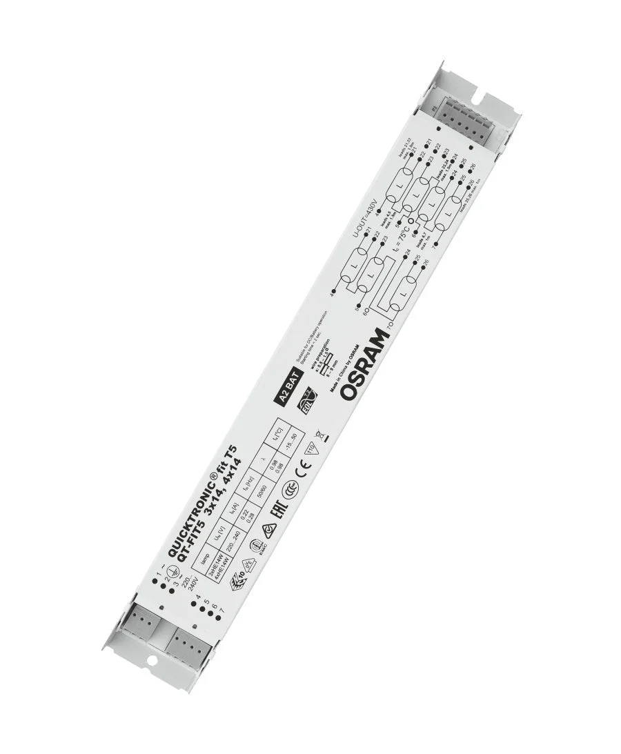 Osram QT-FIT5 3/4x14w QUICKTRONIC FIT 5 | ECG for FL 16 mm