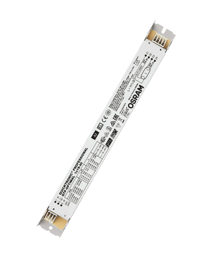 Osram QTP-OPTIMAL 1x18-40 QUICKTRONIC PROFESSIONAL OPTIMAL | ECG for FL and CFL, not dimmable