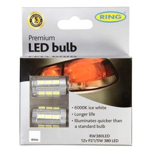 P21/5W (380) 12V RING PREMIUM SIGNALLING BULBS RW380LED