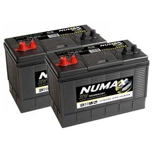 PAIR OF CXV31MF SEALED LEISURE MARINE BATTERIES