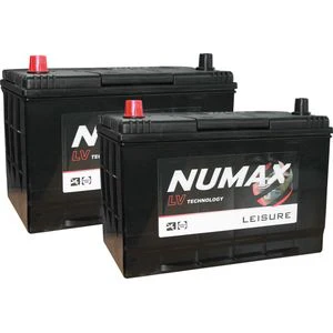 PAIR OF LV26MF SEALED LEISURE BATTERY 12V 95AH