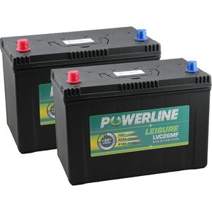 PAIR OF LVC26MF LEISURE BATTERY 12V