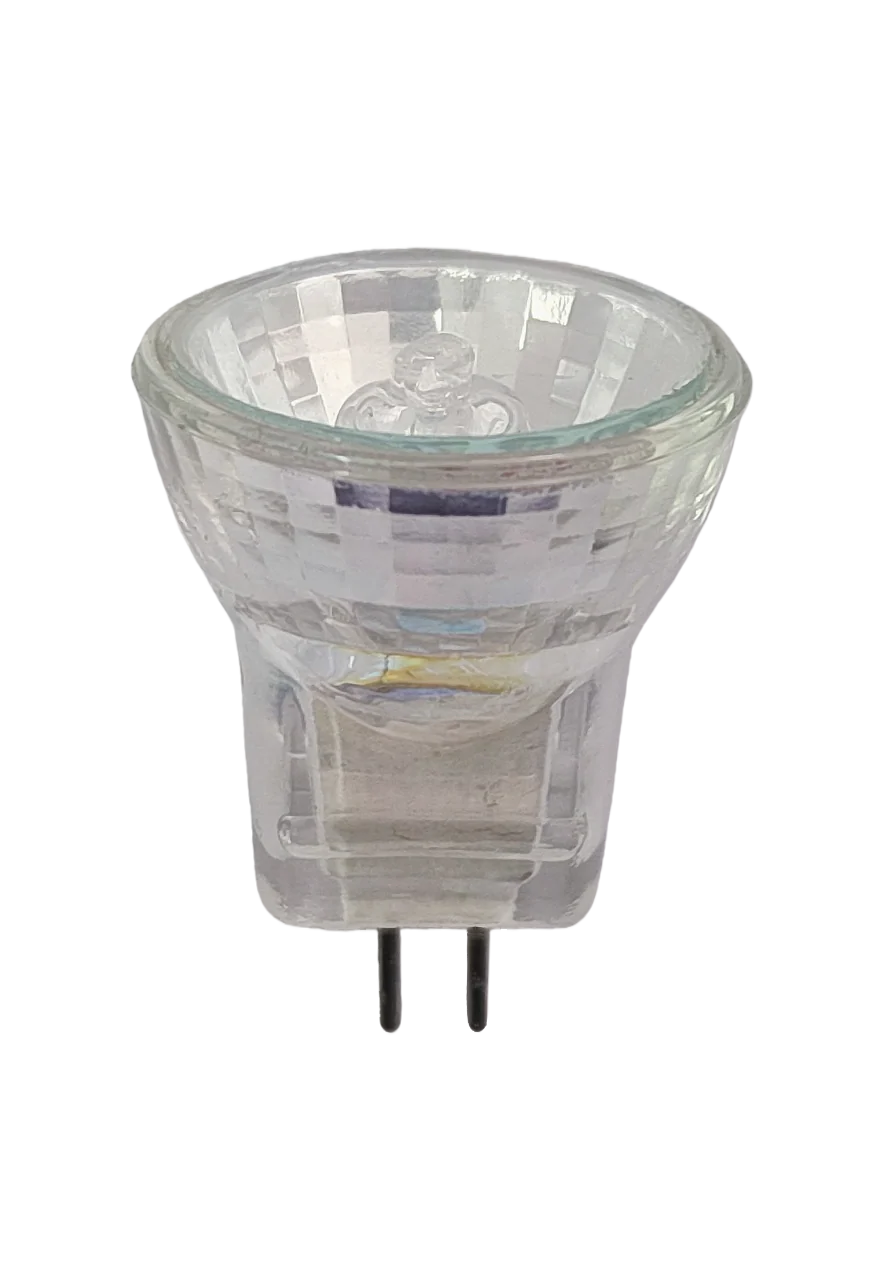Patron - 06018 Halogen reflector lamp MR8 GU4 23x35 12V 5W 36Lm 2Khrs Clear Cover 30?°