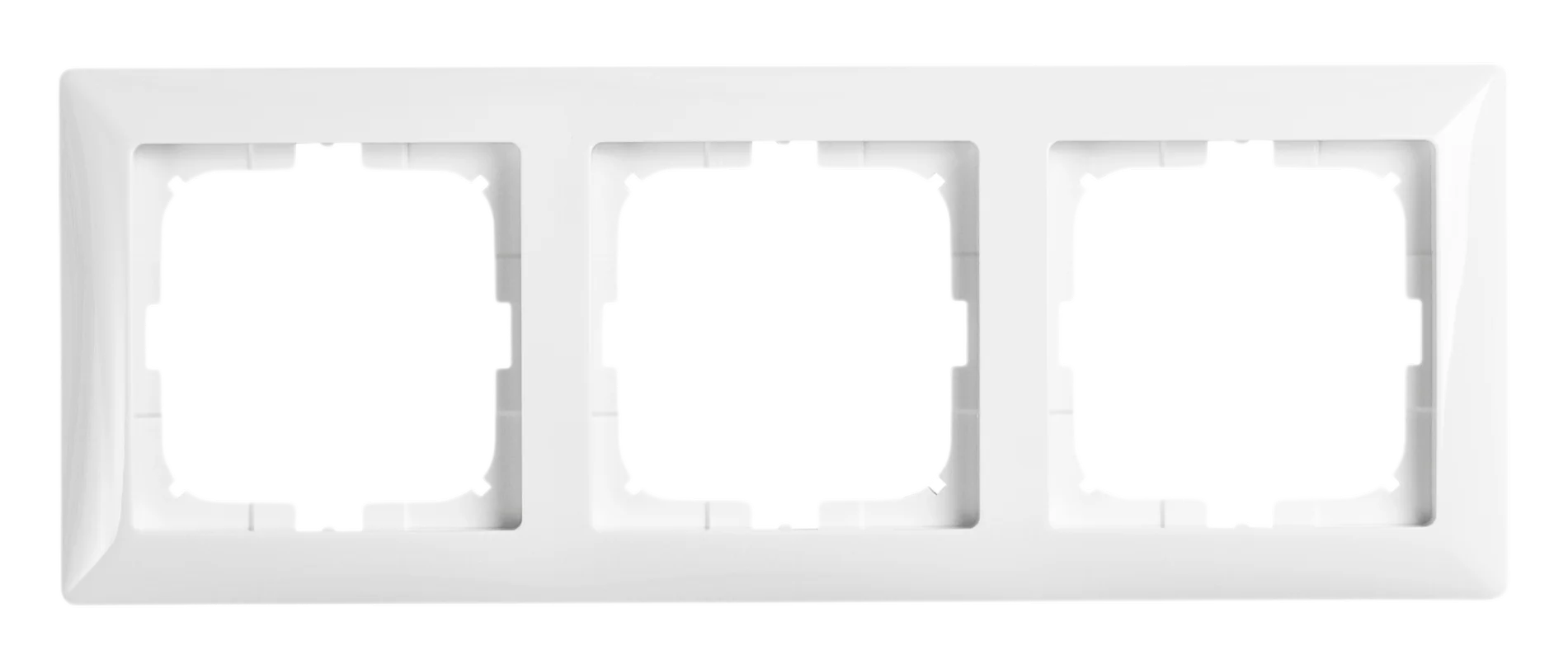 Patron - AB03W Cover Frame 3V Basic 55 White