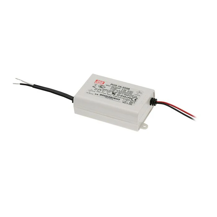 PCD-16-S - Mean Well PCD-16 Series LED Driver 16W 350mA – 1400mA