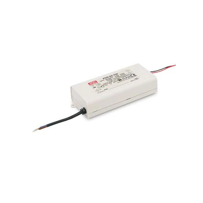 PCD-60-S - Mean Well PCD-60 Series LED Driver 58W – 60W 500mA – 2400mA