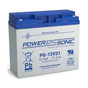PG-12V21-FR VRLA BATTERY 18.9AH PG-12V21FR