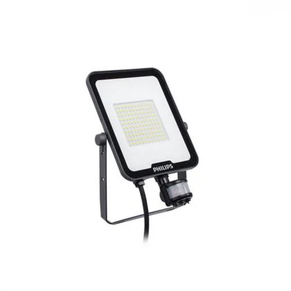 Philips LED Floodlight Ledinaire BVP164 Grey 50W 6000lm 110D - 840 Cool White | IP65 Symmetricall - DISCONTINUED