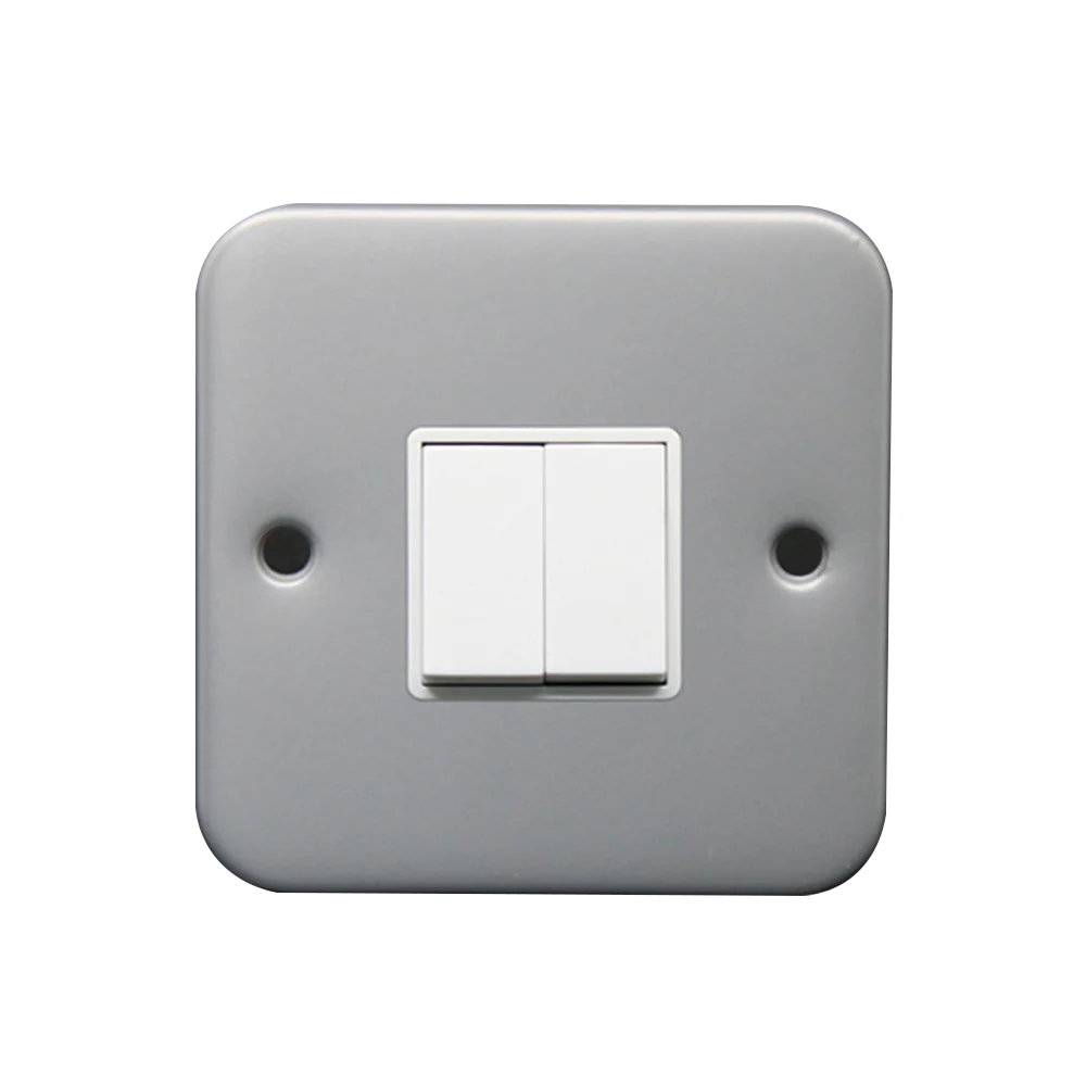 Caradok 2G 2Way 10A Switch Metalclad