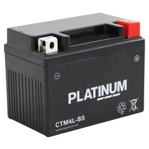 Platinum CTM4L-BS AGM MOTORCYCLE BATTERY