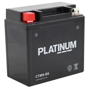 PLATINUM CTM9-BS AGM MOTORCYCLE BATTERY