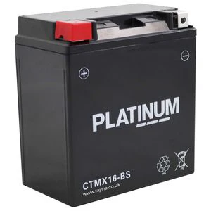 Platinum CTMX16-BS AGM MOTORCYCLE BATTERY