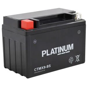 Platinum CTMX9-BS AGM MOTORCYCLE BATTERY