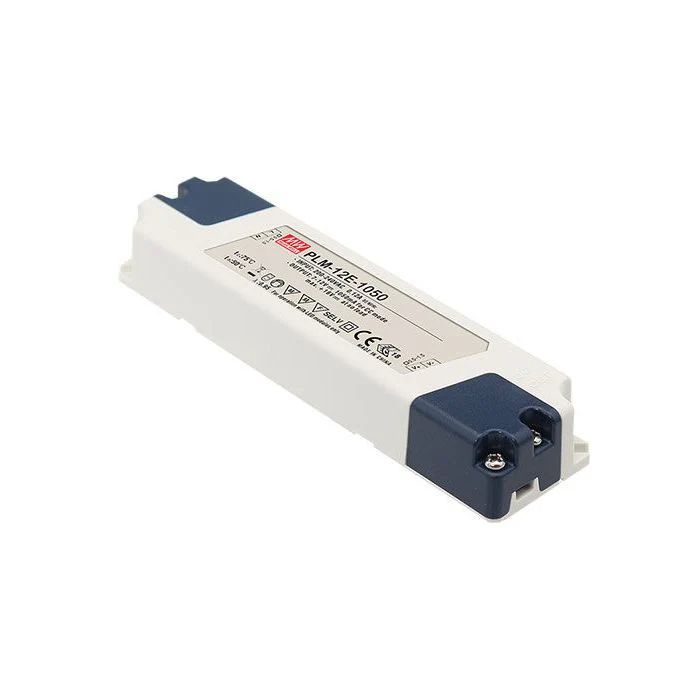 PLM-12ES - Mean Well PLM-12 Series LED Driver 12W 350mA – 1050mA