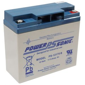 POWER SONIC PS-12170 VRLA BATTERY 17AH (PS-12170VDS)
