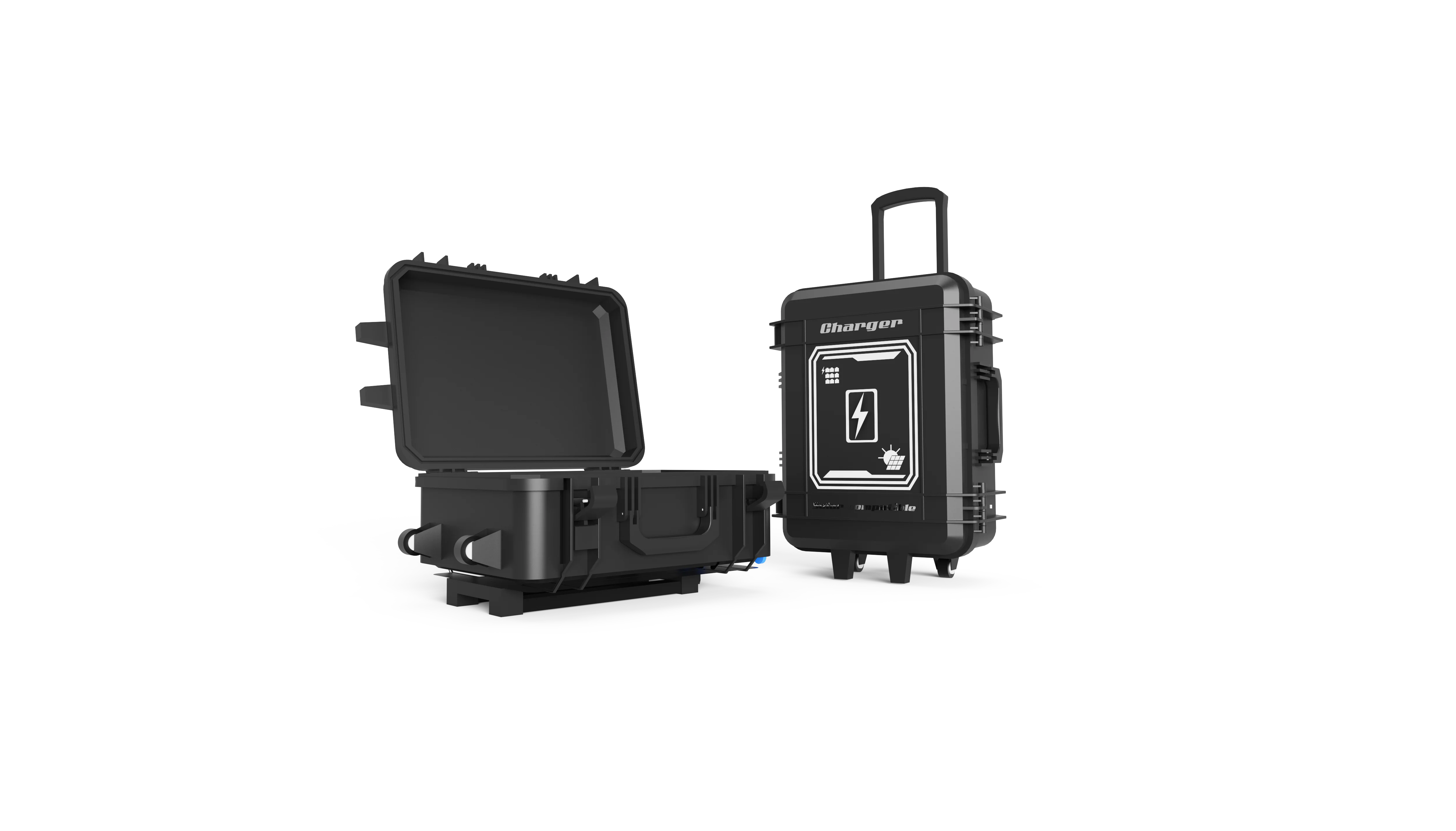 Power2Go PTG-TKC-9H 3 Bay BATTERY CHARGING CASE