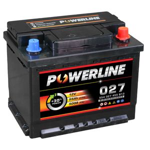 Powerline 027 CAR BATTERY 12V