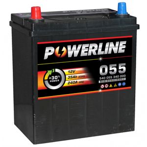 Powerline 055 CAR BATTERY 12V