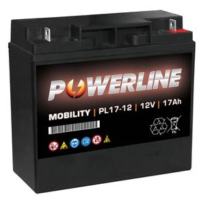 POWERLINE 6FM-17 MOBILITY BATTERY 12V 17AH