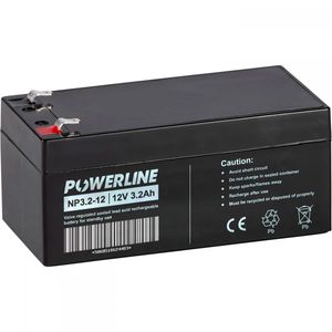 Powerline NP3.2-12 STANDBY BATTERY VRLA 12V 3.2AH