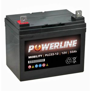 POWERLINE PLC33-12 MOBILITY BATTERY 12V 33AH
