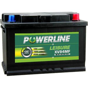 POWERLINE XV94MF LEISURE BATTERY 12V