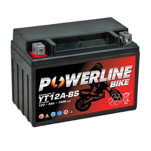 Powerline YT12A-BS MOTORCYCLE BATTERY 12V