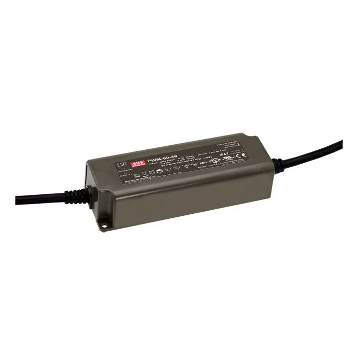 PWM-60-S - Mean Well PWM-60 Series LED Driver 60W, 12V – 48V