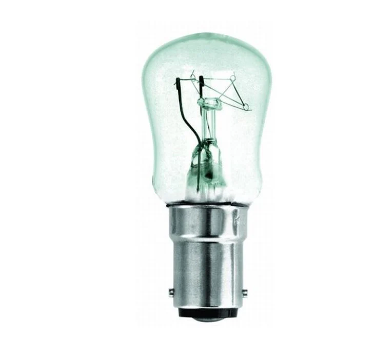 Pygmy 25w 240v Ba15d/SBC Clear Bell Lighting Light Bulb - Bell code 02640