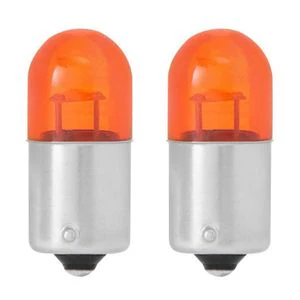 RY5W (589) 12V RING LED FILAMENT-STYLE INDICATOR AMBER BULBS RW589AFSLED