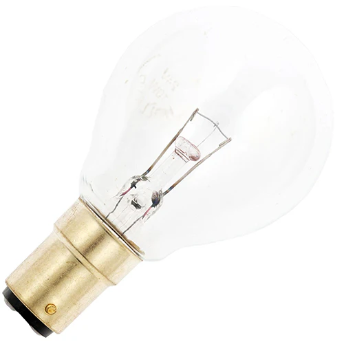 Schiefer Ba15d G45x72mm 24V 15W C-2V 1500h Clear 2500K Dimmable - 157239600