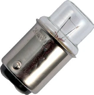 Schiefer Ba15d T14x30mm 12V 250mA 3W C-2V 2000h Clear 2500K Dimmable - 153030800