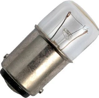 Schiefer Ba15d T16x35mm 12V 250mA 3W C-2R 2000h Clear 2500K Dimmable - 153530800
