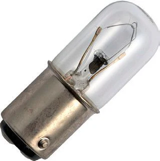 Schiefer Ba15d T16x45mm 24V 166mA 4W C-2V 2000h Clear 2500K Dimmable - 154539200