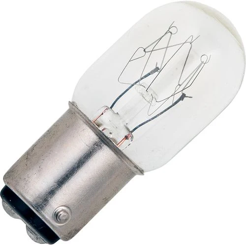 Schiefer Ba15d T20x52mm 235V 20W CC-5A RC 1500h Clear 2500K Dimmable - 155284800