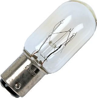 Schiefer Ba15d T22x58mm 220-230V 25W CC-3A RC 2000h Clear 2500K Dimmable - 155771900
