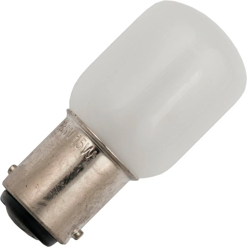 Schiefer Ba15d T22x60mm 220-230V 15W CC-5A RC 1000h Frosted 2500K Dimmable - 156271301